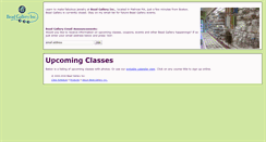 Desktop Screenshot of beadgalleryinc.com